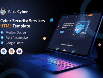 WhizCyber | Cyber Security HTML Template Yazı Tipi