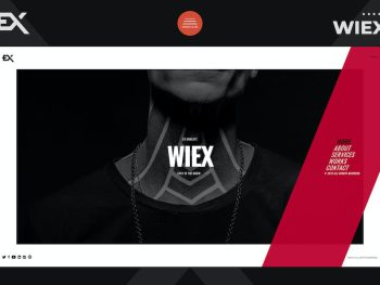 Wiex - Personal Portfolio Template Yazı Tipi