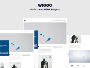 Wiggo - Multi Concept HTML Template Yazı Tipi