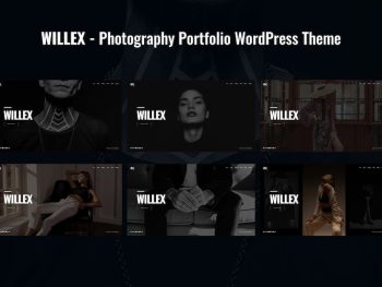 Willex - Photography Portfolio WordPress Teması