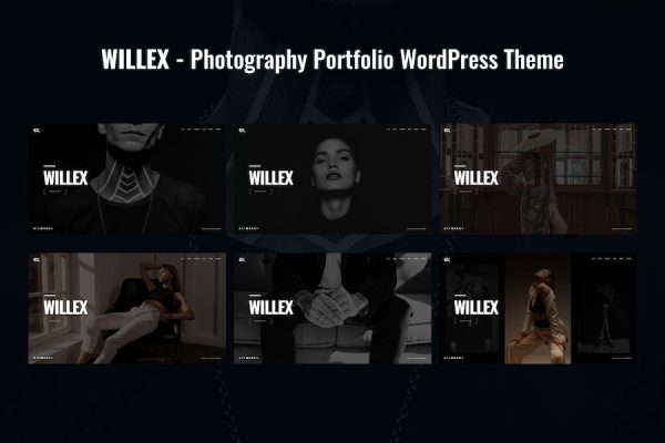 Willex - Photography Portfolio WordPress Teması