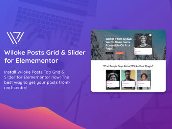 Wiloke Blog Grid & Slider for Elementor WordPress Eklentisi