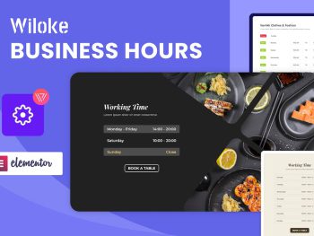 Wiloke Business Hours For Elementor WordPress Eklentisi