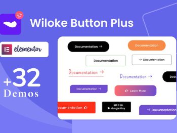 Wiloke Button Plus for Elementor WordPress Eklentisi