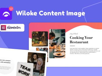 Wiloke Content Image Widget for Elementor WordPress Eklentisi