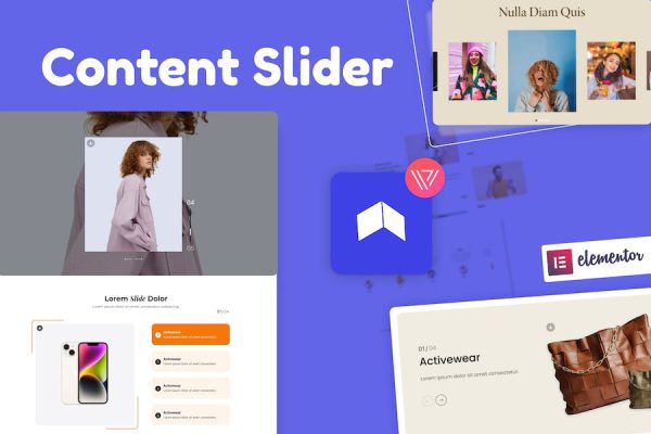 Wiloke Content Slider for Elementor WordPress Eklentisi
