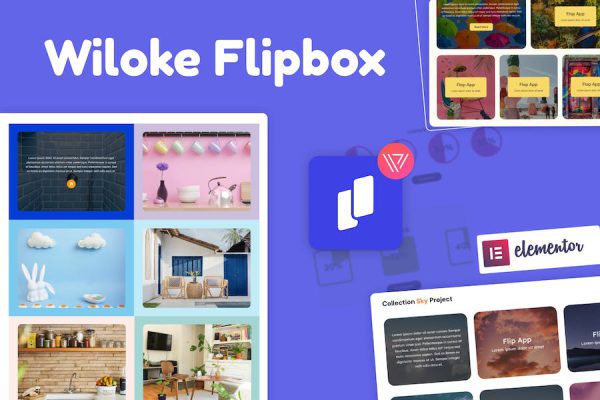 Wiloke Flipbox for Elementor WordPress Eklentisi