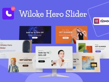 Wiloke Hero Slider Widget for Elementor WordPress Eklentisi