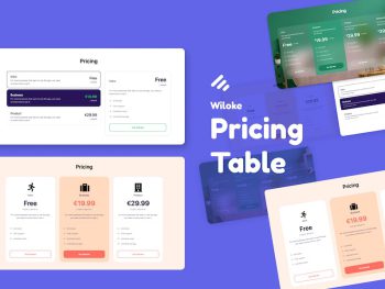 Wiloke Pricing Table Addon for Elementor WordPress Eklentisi