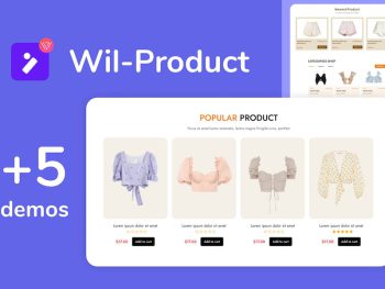 Wiloke WooCommerce Products Grid and Slider WordPress Eklentisi