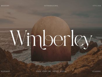 Wimberley - Elegant Serif Font Yazı Tipi