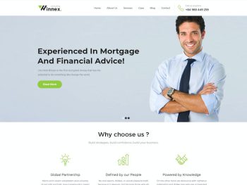 Winnex - Business Consultings WordPress Teması