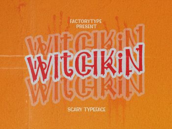 Witchkin - Scary Font Yazı Tipi
