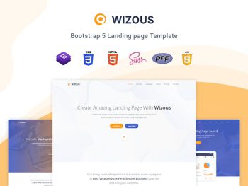 Wizous - Bootstrap 5 Landing page Template Yazı Tipi