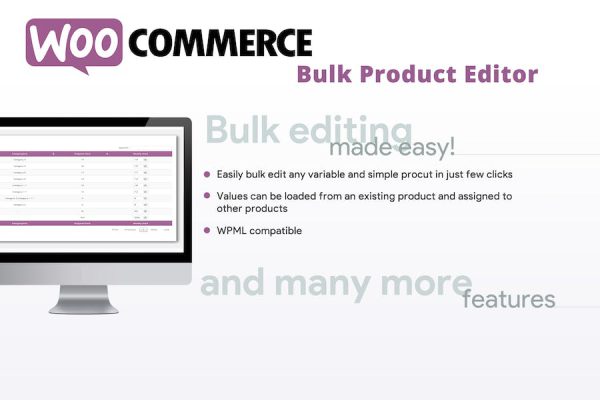 WooCommerce Bulk Product Editor WordPress Eklentisi