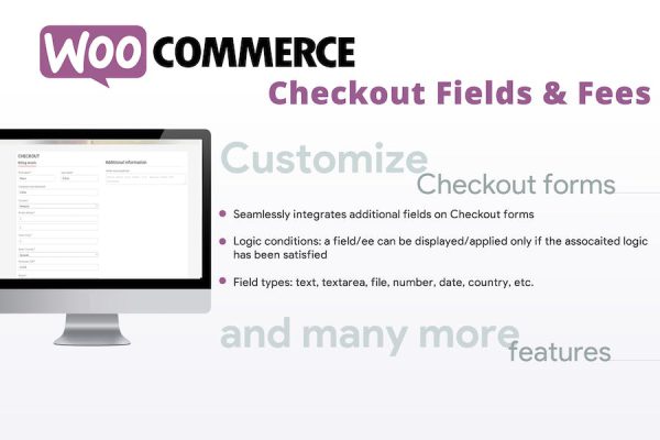 WooCommerce Checkout Fields & Fees WordPress Eklentisi