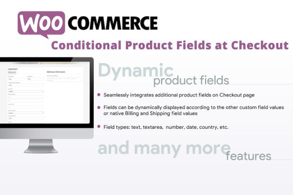 WooCommerce Conditional Product Fields at Checkout WordPress Eklentisi