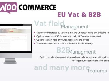 WooCommerce Eu Vat & B2B WordPress Eklentisi