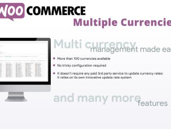 WooCommerce Multiple Currencies WordPress Eklentisi