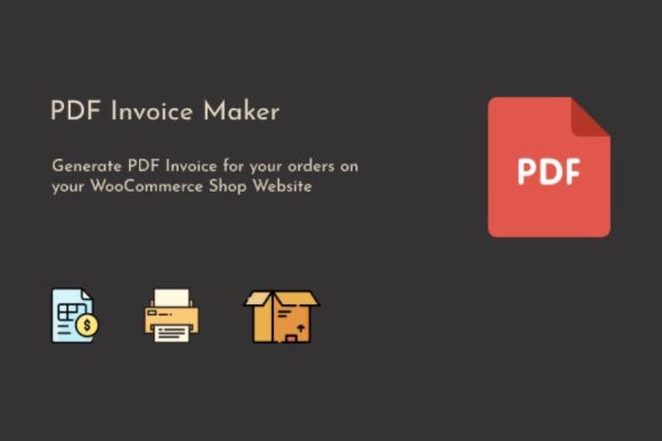 WooCommerce PDF Invoice Maker WordPress Eklentisi