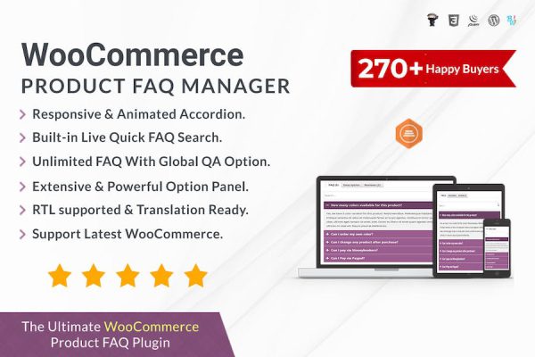 WooCommerce Product FAQ Manager WordPress Eklentisi