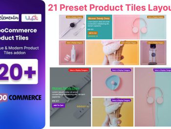 WooCommerce Product Tiles Addon For Elementor WordPress Eklentisi