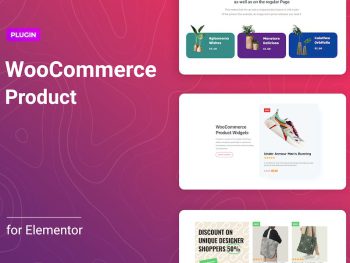 WooCommerce Product Widgets for Elementor WordPress Eklentisi