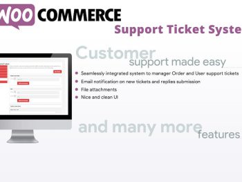 WooCommerce Support Ticket System WordPress Eklentisi