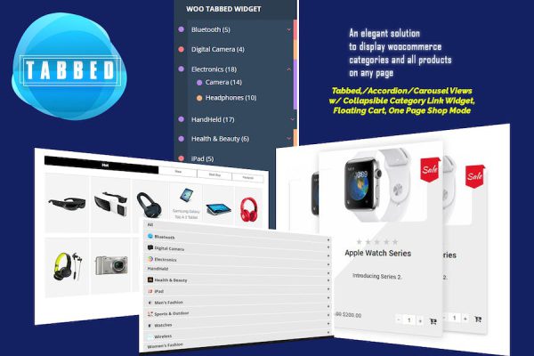 WooCommerce Tabbed Category Product Listing WordPress Eklentisi