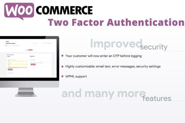 WooCommerce Two Factor Authentication WordPress Eklentisi