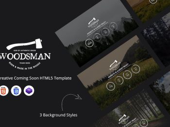 Woodsman - Creative Coming Soon HTML5 Template Yazı Tipi