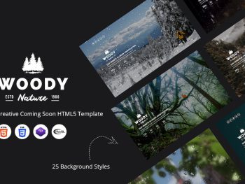 Woody - Creative Coming Soon HTML5 Template Yazı Tipi