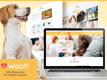 Woof! - Pet HTML5 Template Yazı Tipi