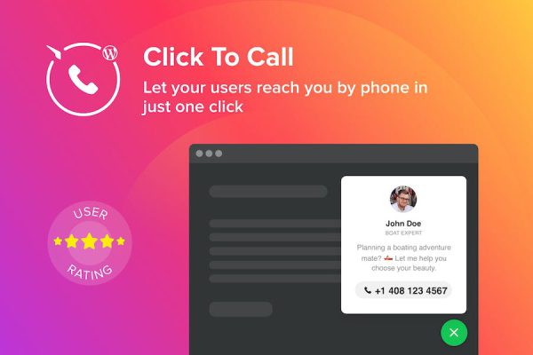 WordPress Click to Call Button Plugin WordPress Eklentisi