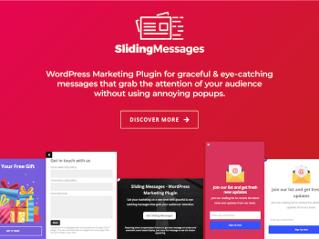 WordPress Marketing Plugin – Sliding Messages WordPress Eklentisi