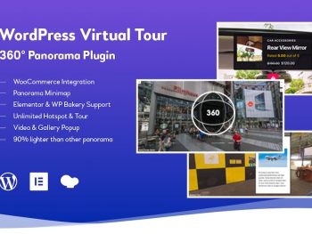 WordPress Virtual Tour 360 Panorama Plugin WordPress Eklentisi