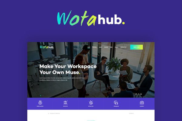 WotaHub WordPress Teması