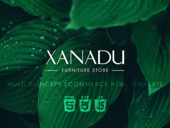 Xanadu | Multi Concept eCommerce HTML Template Yazı Tipi