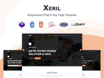 Xeril - Responsive HTML5 Termplate Yazı Tipi