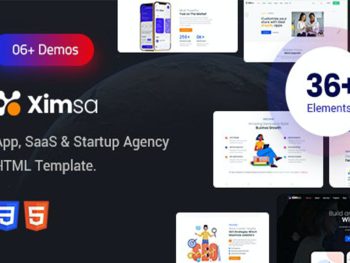 Ximsa - Digital Agency Template Yazı Tipi