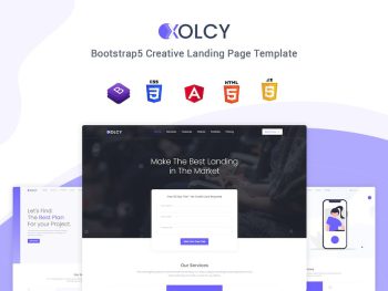 Xolcy Angular - Angular Js Landing Page Template Yazı Tipi