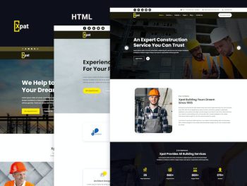 Xpat - Construction & Renovation HTML Template Yazı Tipi
