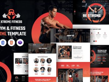 Xtreme Fitness | HTML Template Yazı Tipi