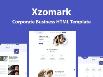 Xzomark – Corporate Business HTML Template Yazı Tipi