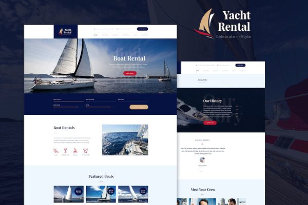 Yacht Rental WordPress Teması