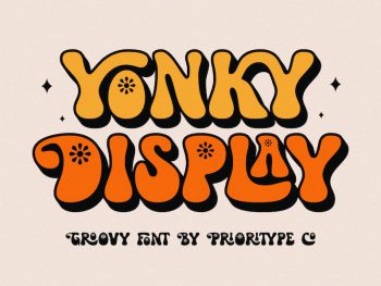Yonky Display Yazı Tipi