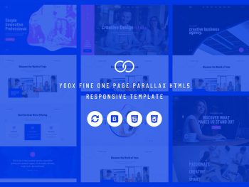 Yoox - Fine One Page Parallax HTML5 Template Yazı Tipi