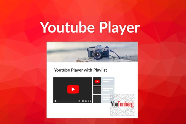 Youtenberg - Gutenberg YouTube Player with Playlis WordPress Eklentisi