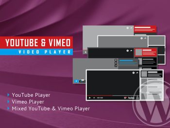 Youtube Vimeo Video Player and Slider WP Plugin WordPress Eklentisi