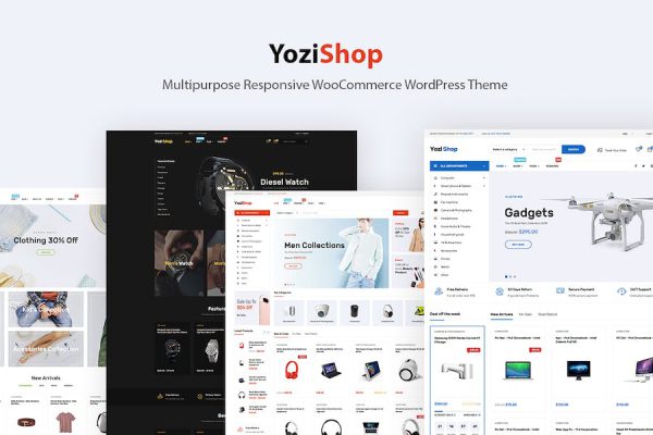 Yozi - Electronics WooCommerce WordPress Teması